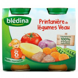 2X200G Print Leg Veau Bledina