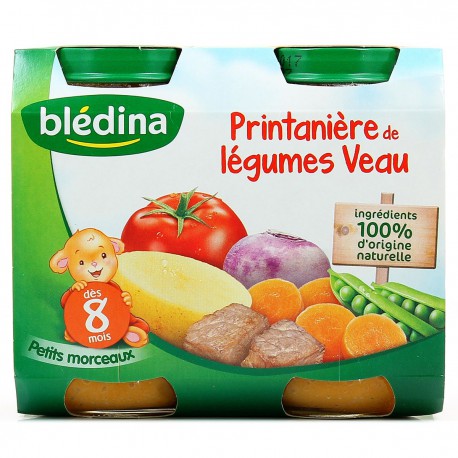 2X200G Print Leg Veau Bledina