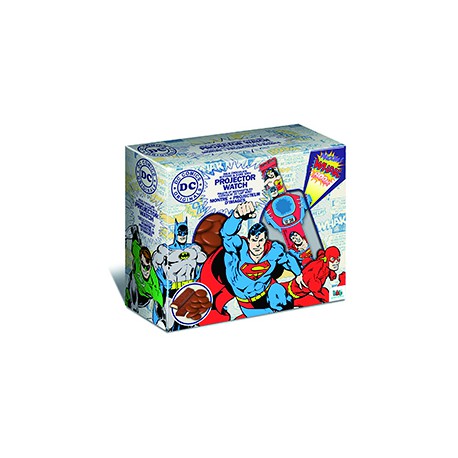 Dc Comics Milk Chocolate Buttons & Bars With Projector Watch 55G