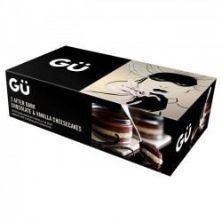 Gu Chocolat Cheesecake Chocolat Vanille 2X90G