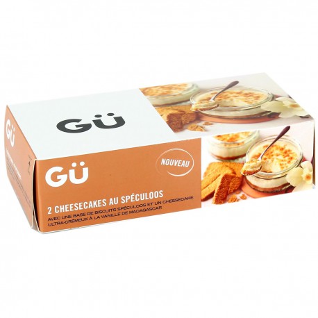 2X80G Cheesecake Speculoos Gu Chocolat