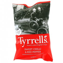 Tyrells Chip Pimen/Paprika 150