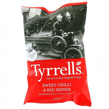 Tyrells Chip Pimen/Paprika 150