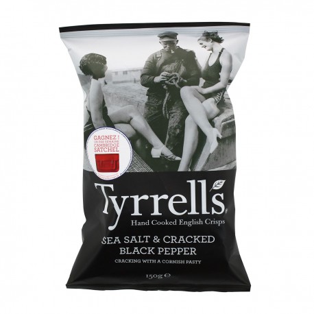 Tyrrells Chips Poivre Sel Mer 150G