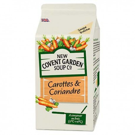 New Covent Soupe Fraiche Carottes Coriandre 600G