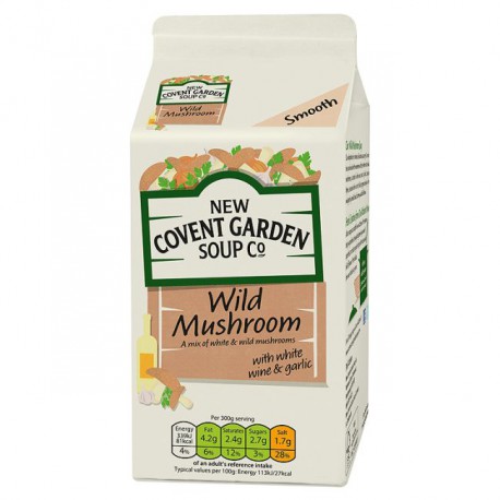 New Covent Soupe Fraiche Champignons Des Bois 600G