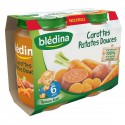 Blédina Petits Pots Bébé Dès 6 Mois, Légumes Les 2 Pots De 200 G
