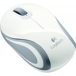 Logitech Souris M187 Blanc