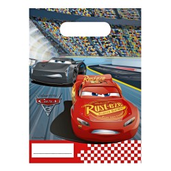 6 Sachets Cadeaux Cars 3