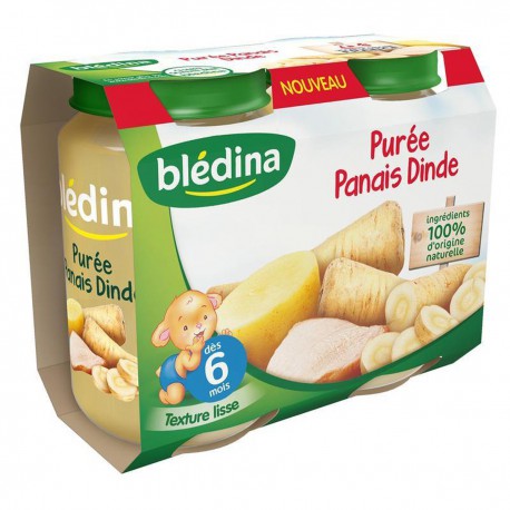 Bledina Pur.Panais Dind 2X200G