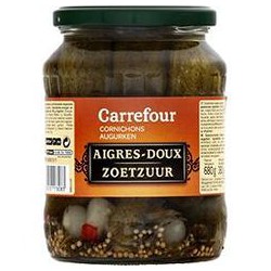72Cl Cornichons Aigre Doux Crf
