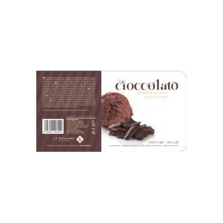 2L Bac Glace Chocolat