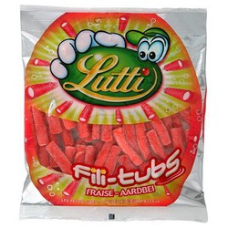 Lutti Fili-tubs Fraise 200g