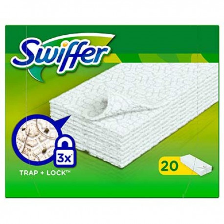 Recharge 20 Lingettes Swiffer