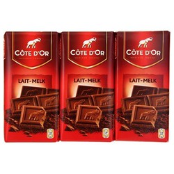 Cote D Or Chocolat Lait Tablettes 3X100G