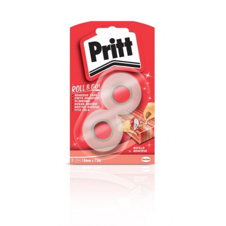 2 Recharges Pritt Roll & Go