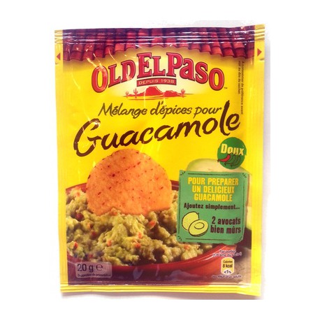 Pot 20G Guacamole Seasoning Mix Old El Passo