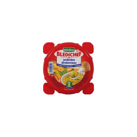 L.2 Bols Legumes Pates/ Veau 200G Bledina 8Mois
