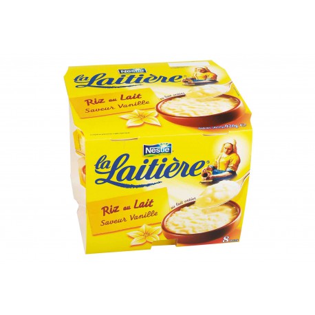 500G Riz Lait Vanille La Laitiere Chambourcy
