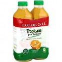 Tropicana Orange A.Pulpe P.Jus Bouteille Plastique 2X1L