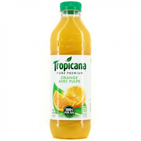 Tropicana Tropicana Pure Prémium100% Pur Jus Orange Pet 1Litre