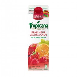 Bouteille 1L Premium Fraicheur Gourmande Tropicana