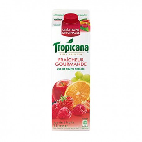 Bouteille 1L Premium Fraicheur Gourmande Tropicana
