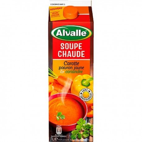 Alv Soupe Chaude Carot Poiv 1L