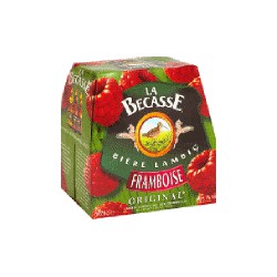 La Becasse Framboise Biere 5.7%V Bouteille 6X25Cl