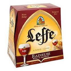 Abbaye De Leffe Radieuse Biere 8.2%V Bouteille 6X25Cl