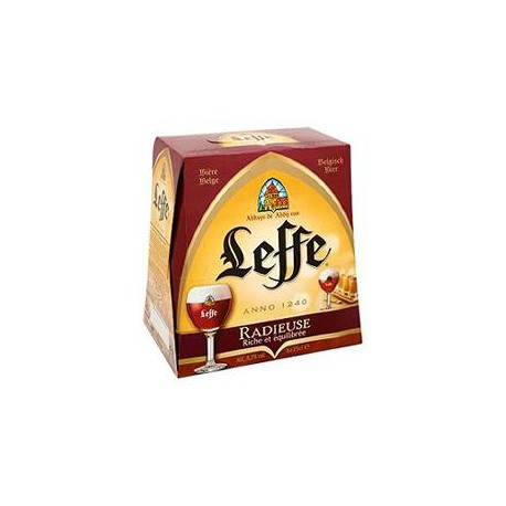 Abbaye De Leffe Radieuse Biere 8.2%V Bouteille 6X25Cl
