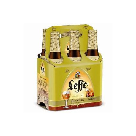 Abbaye De Leffe Blonde Basket 6.6%V Bouteille 6X33Cl