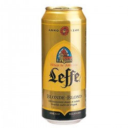 Bte 50Cl Biere Blonde Abbaye Leffe 6,6°