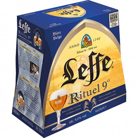 Leffe Biere 9%V Bouteille 6X25Cl