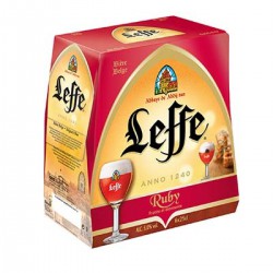 Abbaye De Leffe Ruby 5%V Bouteille 6X25Cl