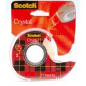 Scotch Ruban Crystal 19 Mm X 25 M Sur Dévidoir Rechargeable