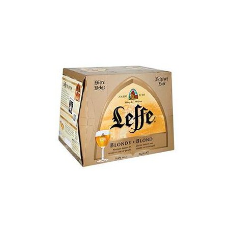 Pack 12X25Cl Biere Blonde Abbaye Leffe