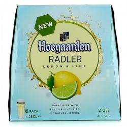 Pack Bouteille 6X25Cl Biere Hoegaarden Rad.Lemon 2°
