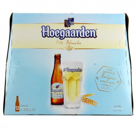 Hoegaarden Blanche Btl 12X25Cl