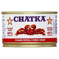 Chatka Crabe 40% De Pattes 60% De Chair 140G