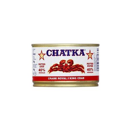 Chatka Crabe 40% De Pattes 60% De Chair 140G - DRH MARKET Sarl