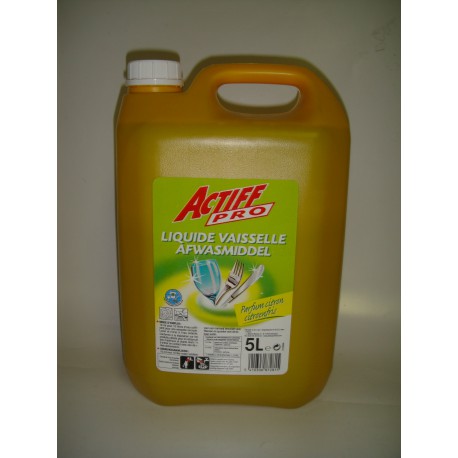 5L Liqude Vaisselle Citron Actif Pro