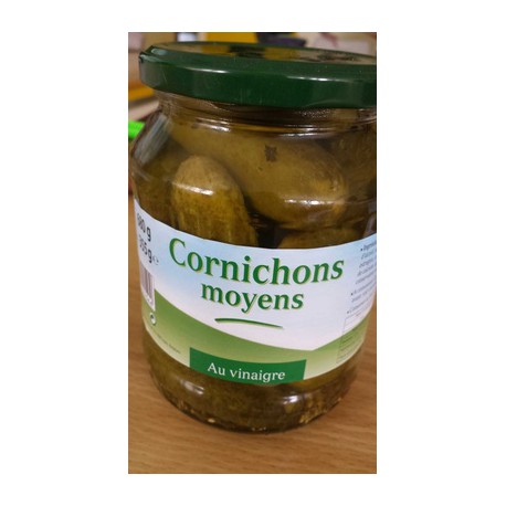 720Ml Cornichon Moyen 25/35