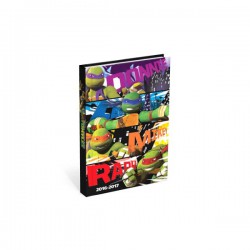 Ninja Turt.Agenda 12X17 1J/P
