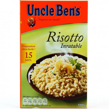 500G Riz Risotto 15Mn Vrac Uncle Ben S