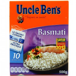 500G Riz Basmati Sachet Cuisson Uncle Ben S