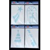 Pochoir Pvc Pour Spray Neige