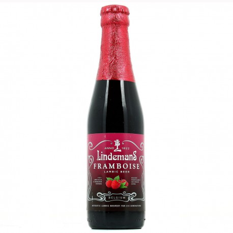 Lindemans Bière Belge Blonde Lindemans Framboise 2.5D 25Cl