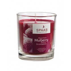 Bougie Verre Transp.Mures