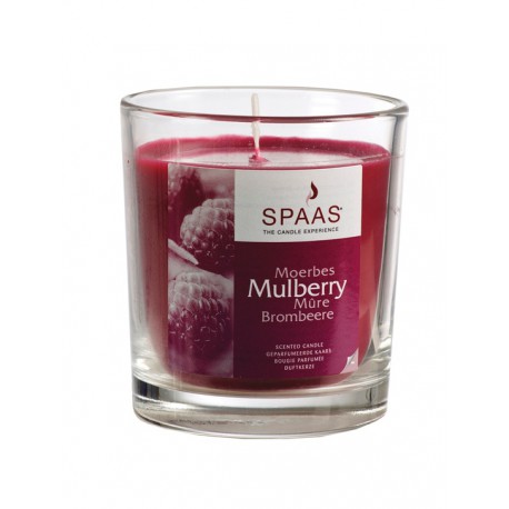 Bougie Verre Transp.Mures